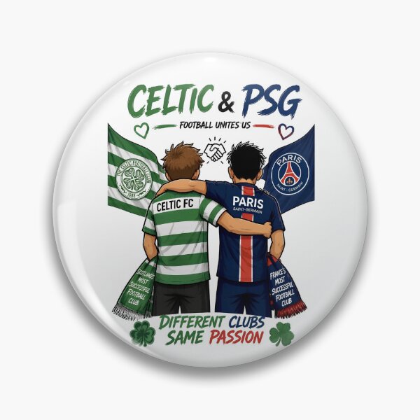 Item preview, Celtic & PSG designed and sold by TMTD Productions.