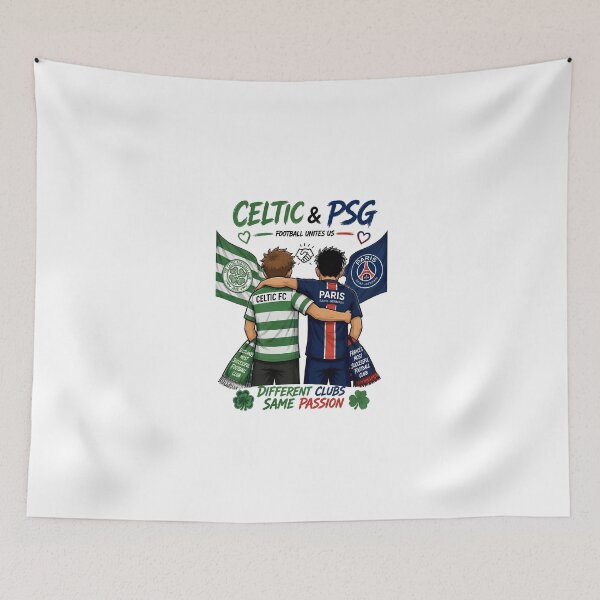 Item preview, Celtic & PSG designed and sold by TMTD Productions.