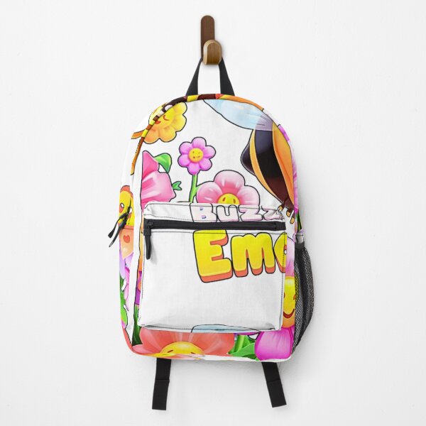 Item preview, Buzzing With Emotion – Bee Emoji Flying Through Emoji Flowers T-Shirt Design designed and sold by MerchWSzpilkach.