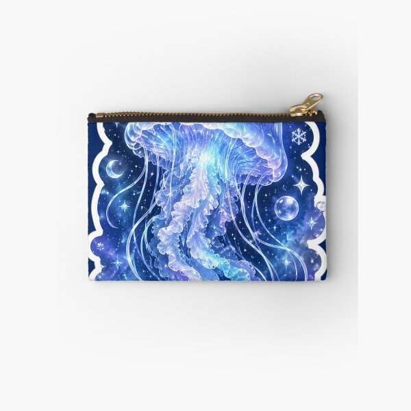 Item preview, Cool Blue Cosmic Jellyfish designed and sold by Tharaazu.