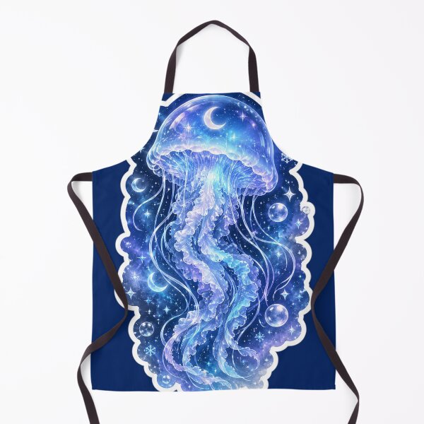 Item preview, Cool Blue Cosmic Jellyfish designed and sold by Tharaazu.
