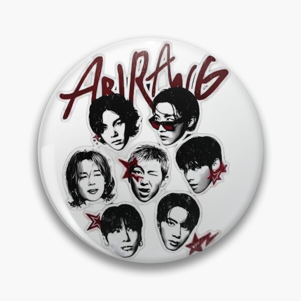 Item preview, BTS Arirang Stylized Grunge Sticker - Kpop Group Fanart designed and sold by RodyKpopshop.