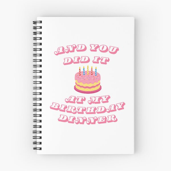 Item preview, And You Did It At My Birthday Dinner Graphic Transparent Background designed and sold by AdorableBubble.