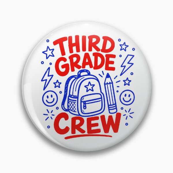 Item preview, Third Grade Crew Shirt, Third Grade Shirt Kids, Back To School Shirt, First Day Of School designed and sold by To101ARt.
