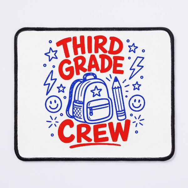 Item preview, Third Grade Crew Shirt, Third Grade Shirt Kids, Back To School Shirt, First Day Of School designed and sold by To101ARt.