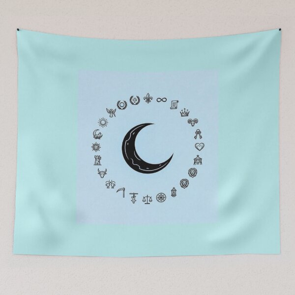 Item preview, Mystica Moon Symbol Wheel Celestial Minimalist Art. designed and sold by MysticVargas.