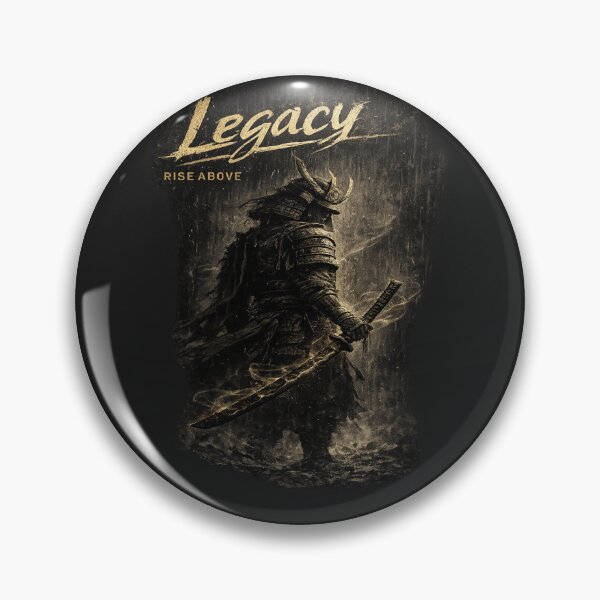 Item preview, Legacy – Rise Above Samurai | Dark Gold Warrior Graphic design  designed and sold by Rise Above.