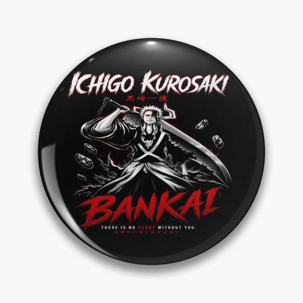 Item preview, Ichigo Kurosaki Bankai - There Is No Heart Without You | Tensa Zangetsu Aesthetic Design designed and sold by Trinidesigns123.