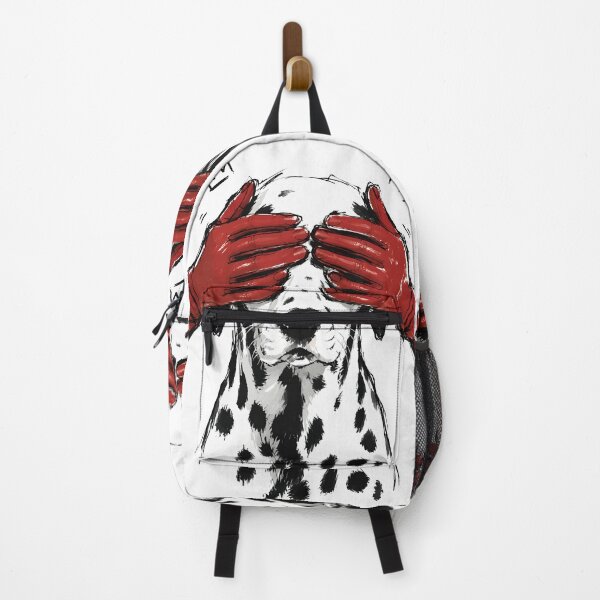 Item preview, Dalmatian Dog Peekaboo Red Gloves Playful Art designed and sold by RamyGallery.