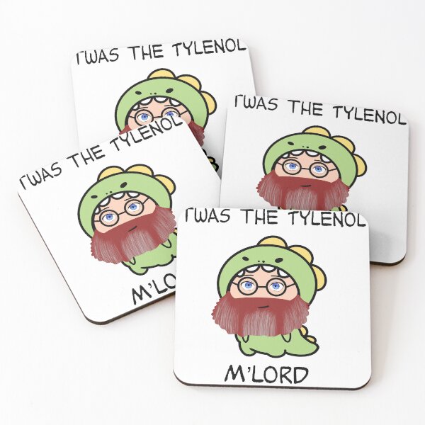 Item preview, 'Twas the Tylenol M'Lord designed and sold by Sweetcalves.