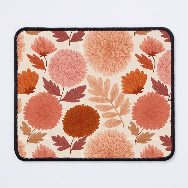 Item preview, Ornamental Chrysanthemum Floral - Flower Garden Pattern - Birthday Gift For Wife designed and sold by RoyalStarsPatts.