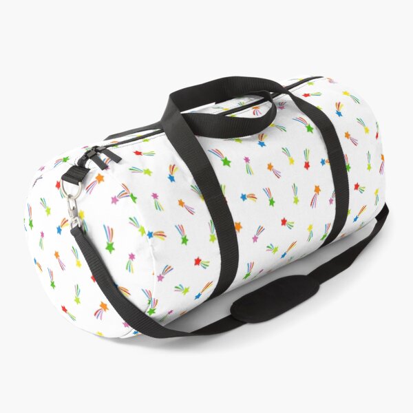 Item preview, Colorful Rainbow Shooting Star Trail - on white designed and sold by Moritza Jarman Design.