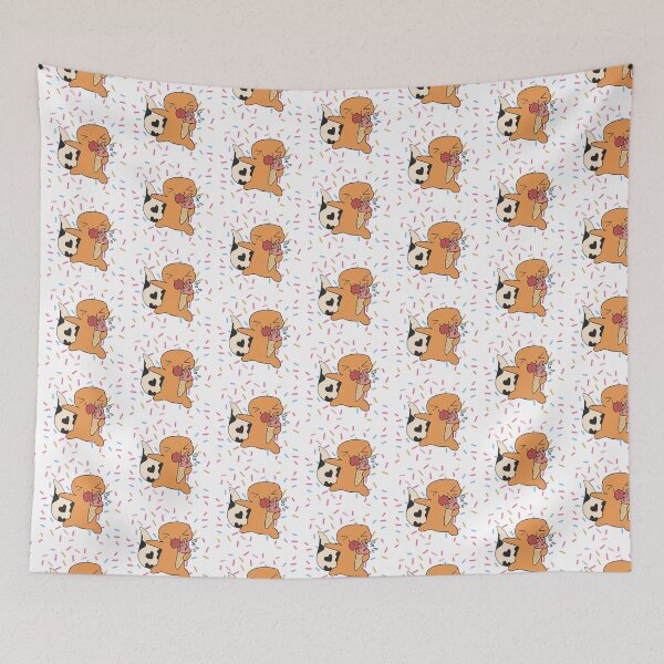 Item preview, Tangy the Leopard Gecko Eats Ice Cream Cone Sprinkle Pattern designed and sold by Tangy Doodles.