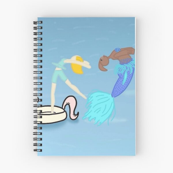 Item preview, Mermaid and Gymnast by Unicorn Pool Float Drawing designed and sold by Sweet-Weirdo.
