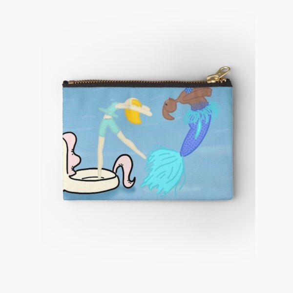 Item preview, Mermaid and Gymnast by Unicorn Pool Float Drawing designed and sold by Sweet-Weirdo.