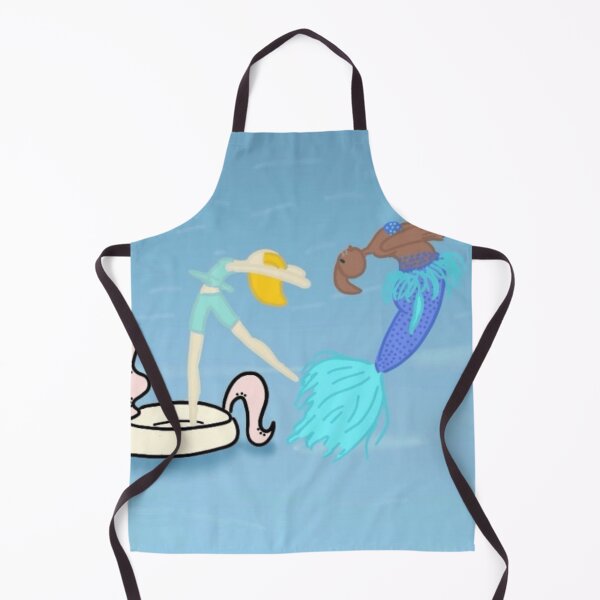 Item preview, Mermaid and Gymnast by Unicorn Pool Float Drawing designed and sold by Sweet-Weirdo.