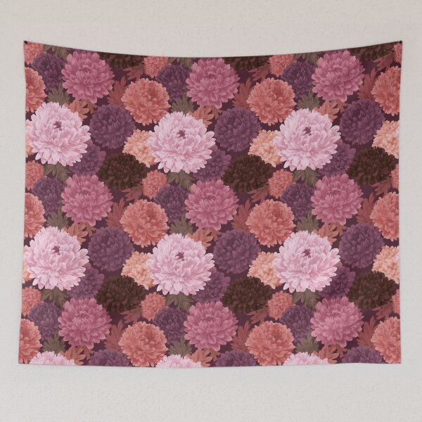 Item preview, Radiant Chrysanthemum Texture  - Retro Flower Floral - Birthday Gift Ideas designed and sold by RoyalStarsPatts.
