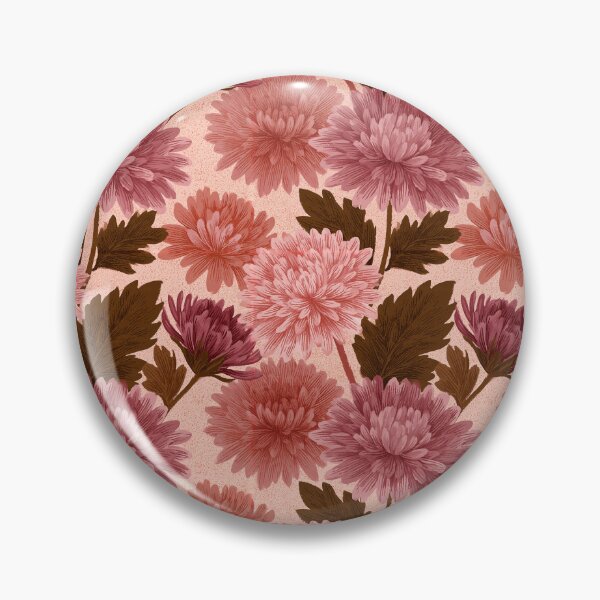 Item preview, Artistic Chrysanthemum Floral  - Retro Flower Floral - Birthday Gifts designed and sold by RoyalStarsPatts.