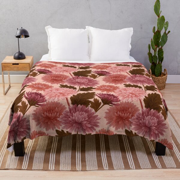 Item preview, Artistic Chrysanthemum Floral - Retro Flower Floral - Birthday Gifts designed and sold by RoyalStarsPatts.