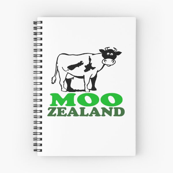 Item preview, Moo Zealand Funny Cartoon Cow Art designed and sold by Al Benge.
