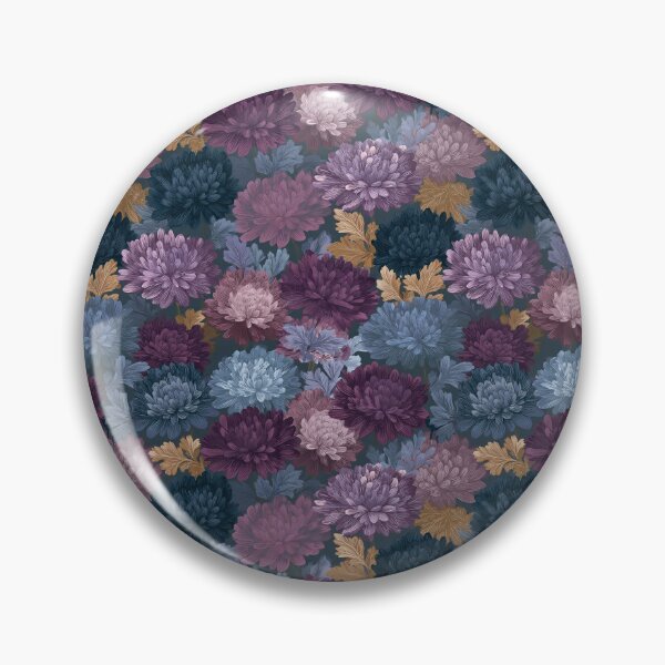 Item preview, Chic Chrysanthemum Print  - Botanical Garden Pattern - Birthday Gifts For Boyfriend designed and sold by RoyalStarsPatts.