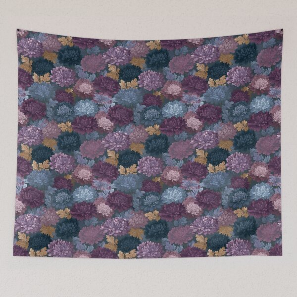 Item preview, Chic Chrysanthemum Print  - Botanical Garden Pattern - Birthday Gifts For Boyfriend designed and sold by RoyalStarsPatts.