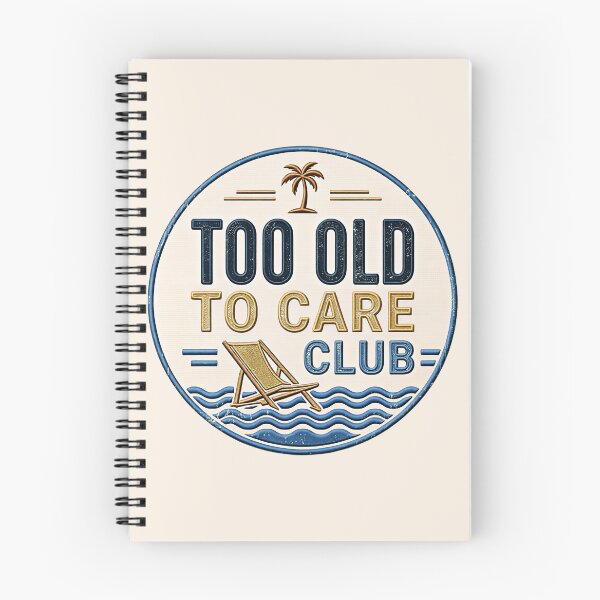 Item preview, Too Old to Care Club My Give A Damn is Broken Life Too designed and sold by gear-posters.