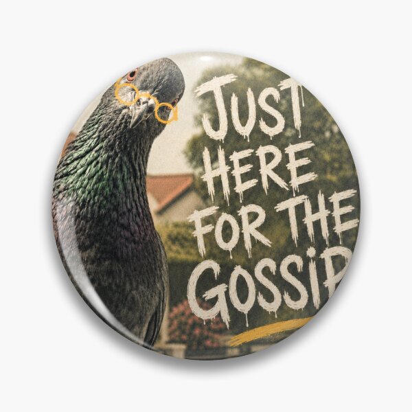 Item preview, Funny Gossip Pigeon Sticker designed and sold by KØTA Studio.