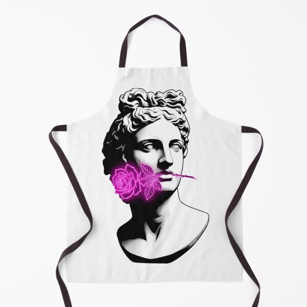 Item preview, Neon Rose Classical Bust - Vaporwave Greek Statue Aesthetic designed and sold by BMAMED2001.