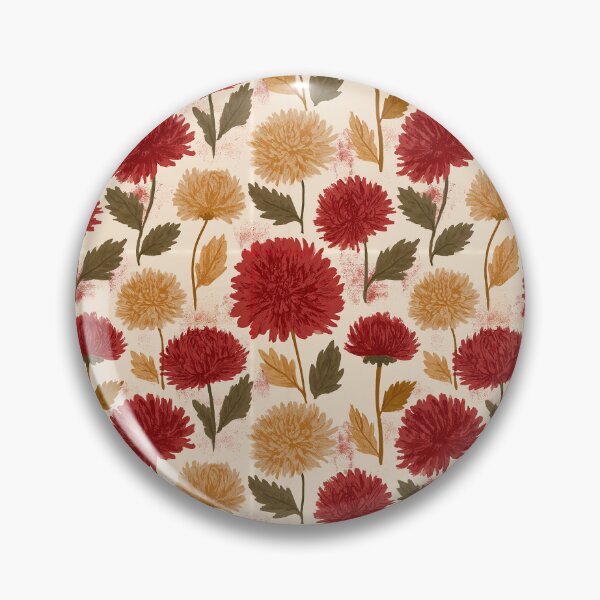 Item preview, Fragrant Chrysanthemum Flower  - Flower Garden Pattern - Birthday Gifts For Girlfriend designed and sold by RoyalStarsPatts.