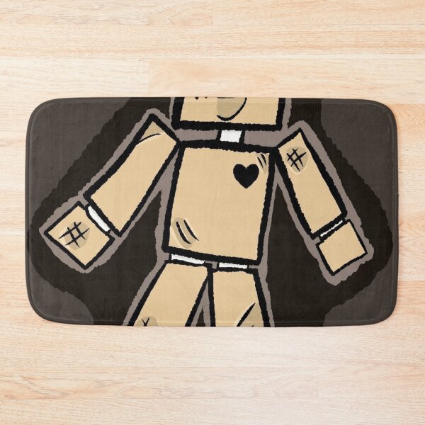 Item preview, Cute Cardboard Box Robot Girl Sticker Art designed and sold by Sweet-Weirdo.