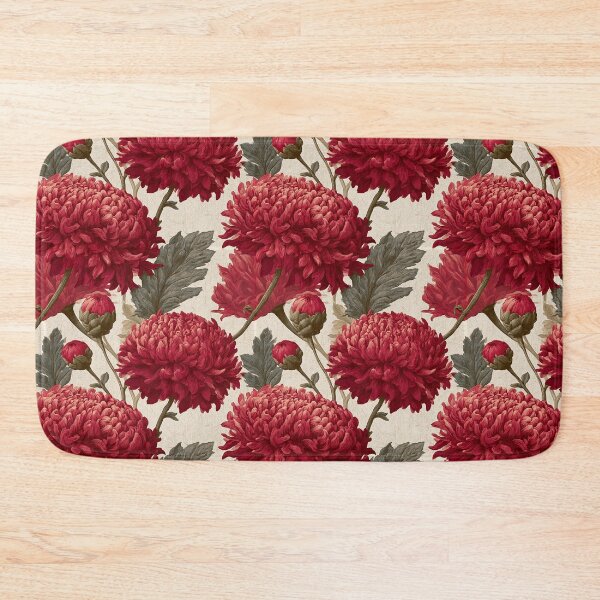 Item preview, Minimalistic Chrysanthemum Texture  - Birthday Flower Pattern - Birthday Gifts For Her designed and sold by RoyalStarsPatts.