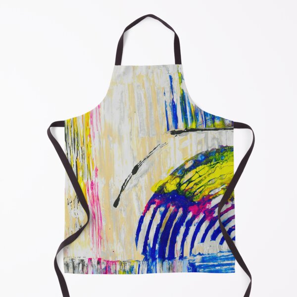 Item preview, Abstract Colorful Blue Yellow Pink Modern Painting designed and sold by BuckaBaby.