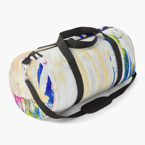 Item preview, Abstract Colorful Blue Yellow Pink Modern Painting designed and sold by BuckaBaby.
