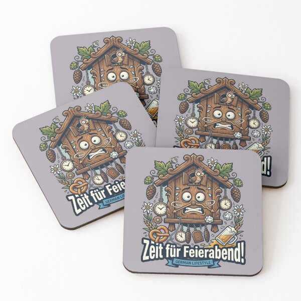 Item preview, Time for the end of the workday: Cuckoo clock design designed and sold by NorthPeak Studio.