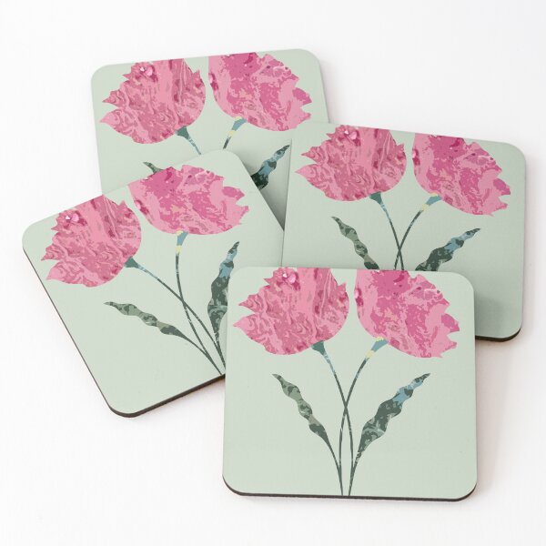 Item preview, Pink Blossom Stencil Pouring Art designed and sold by GAP90.