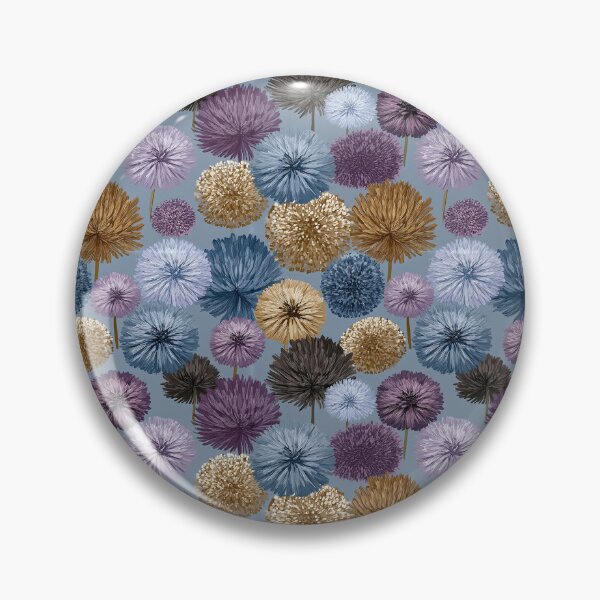 Item preview, Exotic Chrysanthemum Texture  - Flower Bouquet Pattern  - Anniversary Gift Ideas designed and sold by RoyalStarsPatts.