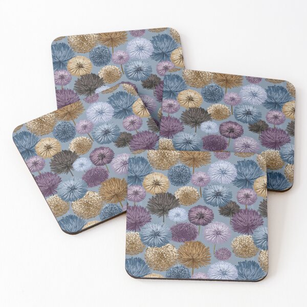 Item preview, Exotic Chrysanthemum Texture  - Flower Bouquet Pattern  - Anniversary Gift Ideas designed and sold by RoyalStarsPatts.