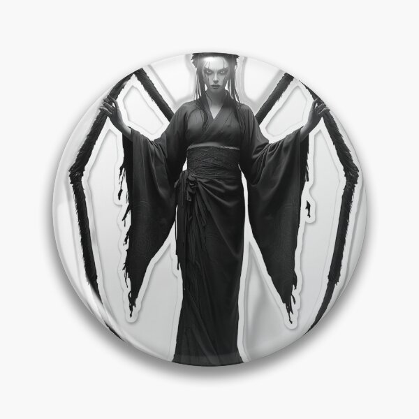 Item preview, Jorogumo Spider Spirit — Japanese Yokai Art designed and sold by Tokyo Neo Noir Collective .