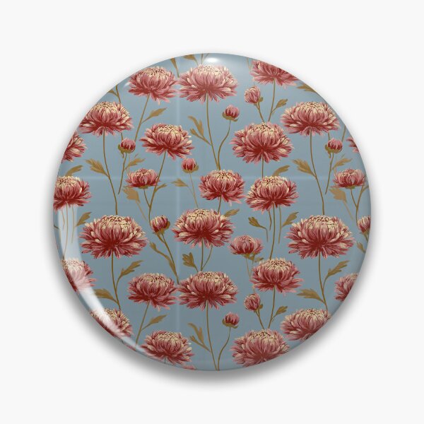 Item preview, Cute Chrysanthemum Flower  - Botanical Garden Pattern  - Anniversary Gifts designed and sold by RoyalStarsPatts.