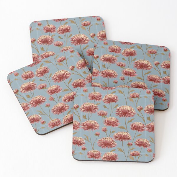 Item preview, Cute Chrysanthemum Flower  - Botanical Garden Pattern  - Anniversary Gifts designed and sold by RoyalStarsPatts.