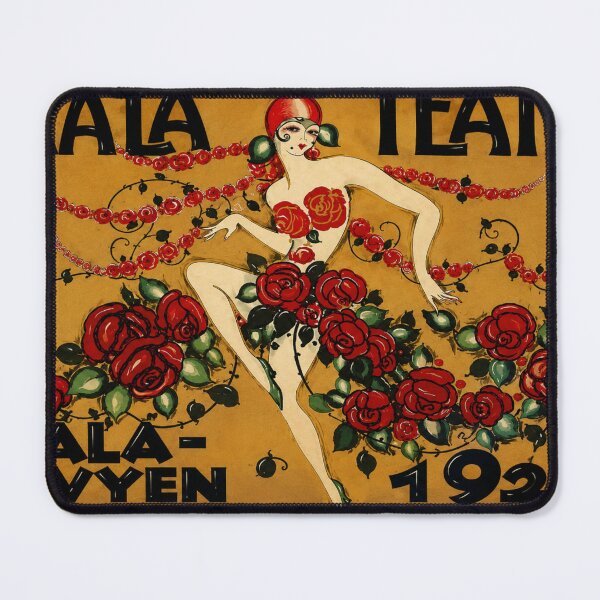 Item preview, Scala Theatre by Oral Muff - Art Nouveau Theater Poster Rose Dancer Illustration for Vintage Art Collectors designed and sold by RickE.