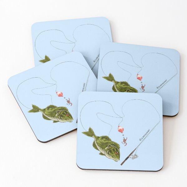 Item preview, I ❤️ Fishing designed and sold by Sara Lamison.