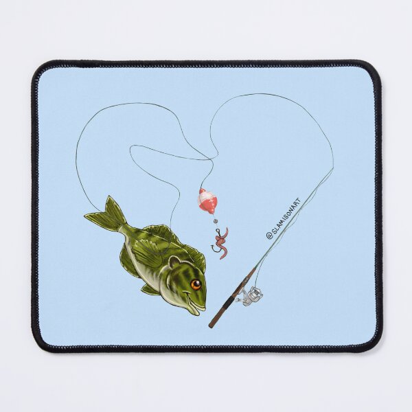Item preview, I ❤️ Fishing designed and sold by Sara Lamison.