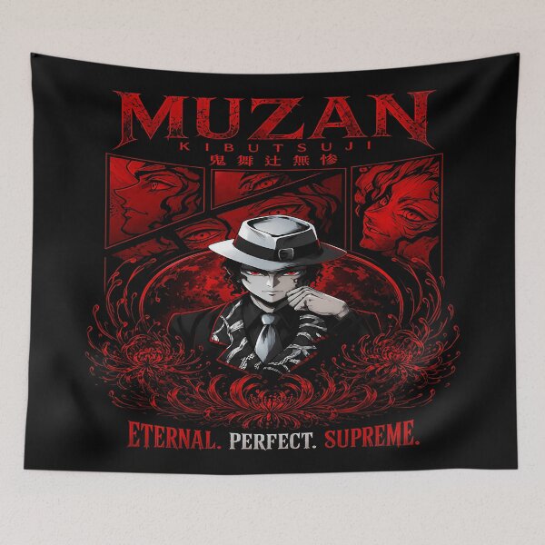 Item preview, Muzan Kibutsuji | Eternal Perfect Supreme Aesthetic Design designed and sold by Trinidesigns123.