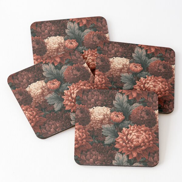 Item preview, Exotic Chrysanthemum Texture  - Birthday Flower Pattern  - Anniversary Gifts For Her designed and sold by RoyalStarsPatts.