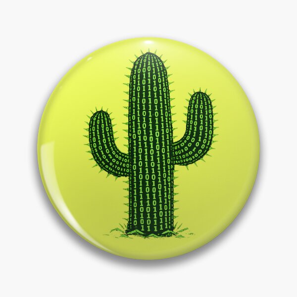 Item preview, Binary Desert Cactus designed and sold by Kicor.