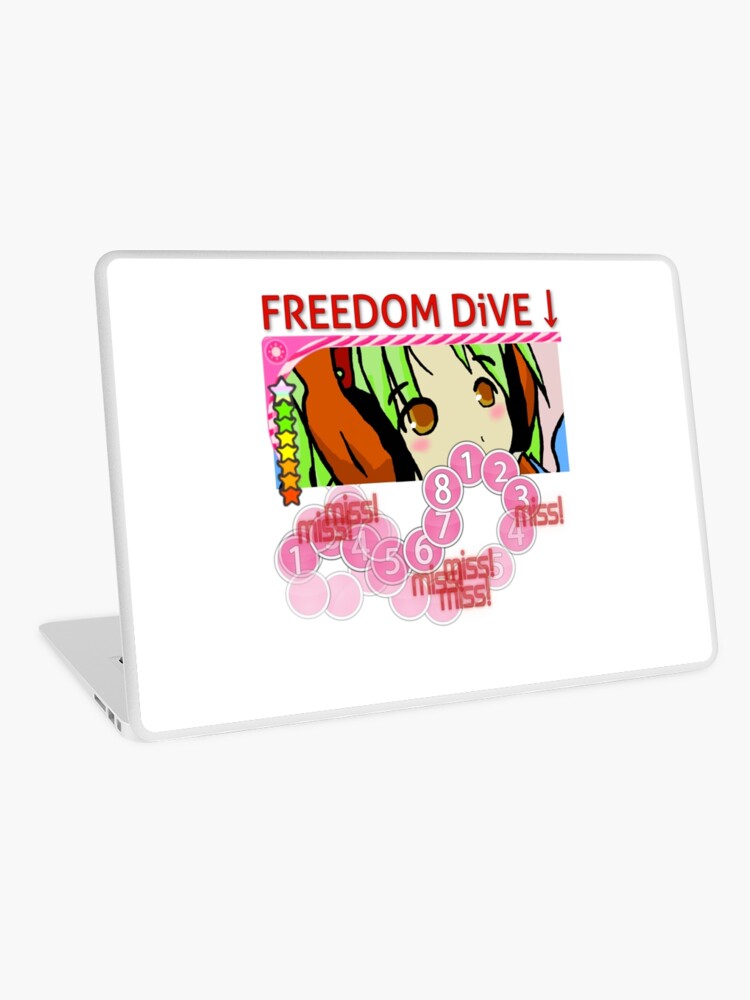 Freedom Dive Laptop Skin By Asnatasia Redbubble