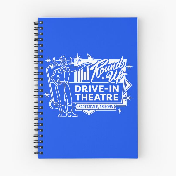 Item preview, The Round-Up Drive-In Movie Theatre - Vintage Scottsdale Arizona designed and sold by Amerizona Designs.