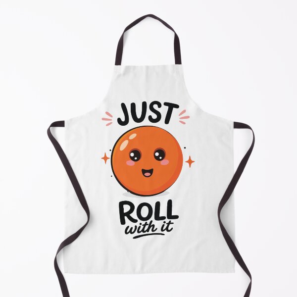 Item preview, Just Roll With It – Cute Bowling Ball Pun Design designed and sold by Apotheosis by Irie Meraki.